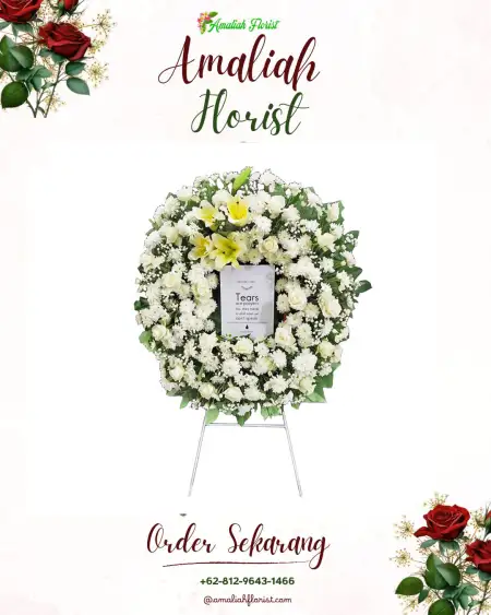 Krans Bunga Duka Sirau