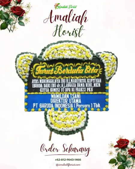 Papan Bunga Duka Sirau